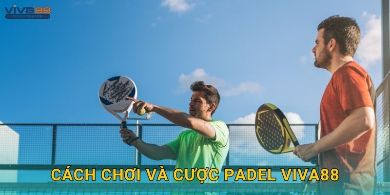 Padel phong cách – Thể thao hiện đại tại Viva88 2 Cách chơi và cược Padel Viva88